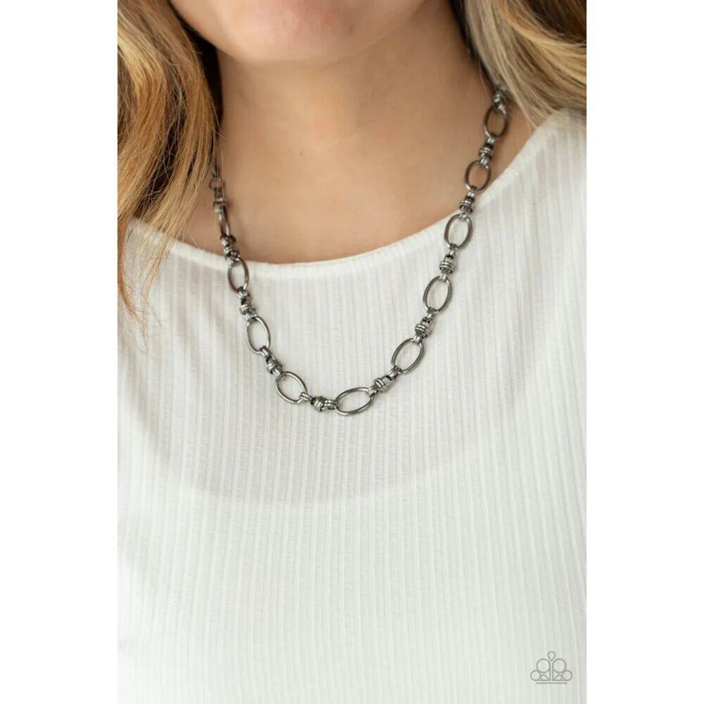 Defined Drama Black Necklace (32)